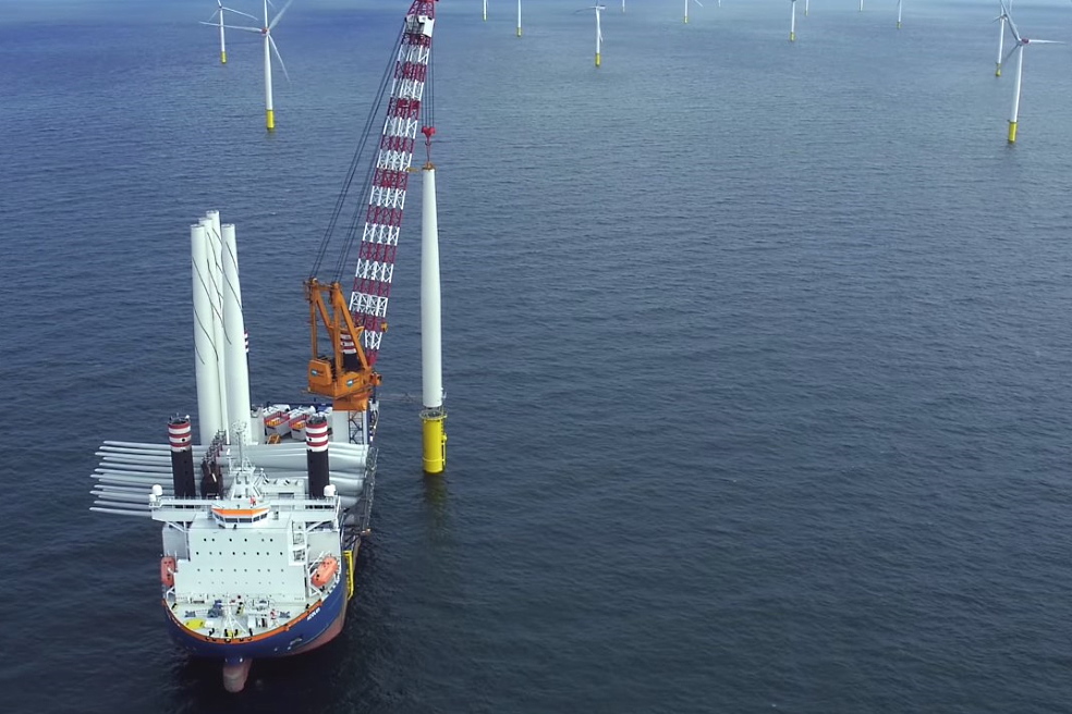 Строительство ветряных электростанций в Северном море по ЕРС-контракту