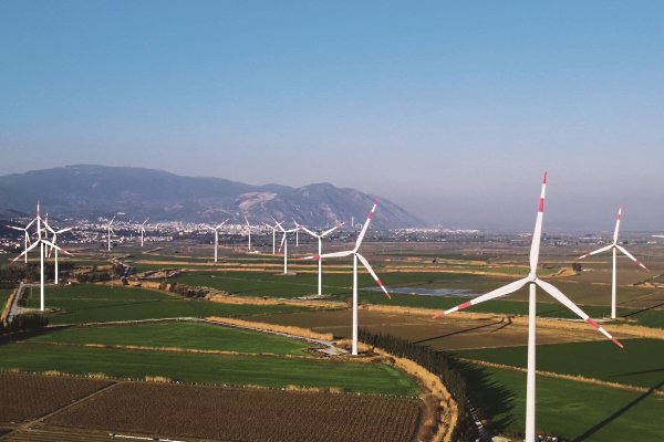 China as a global leader in the wind energy sector