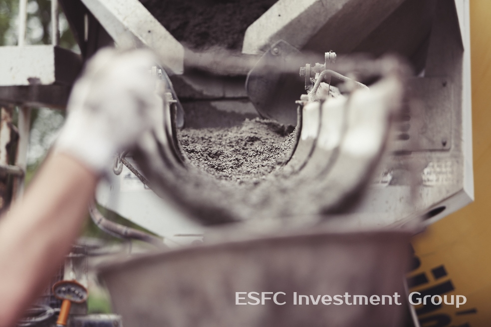 Investment in cement plants: loans and services