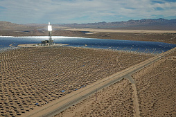 Solar thermal power plant construction