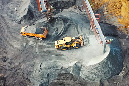Mining and processing plant construction